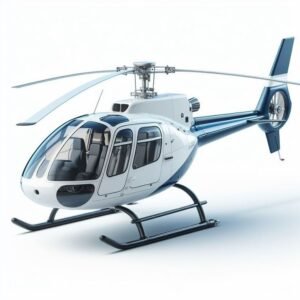 aerolux elite helicopter model – premium modern aircraft toy & display piece